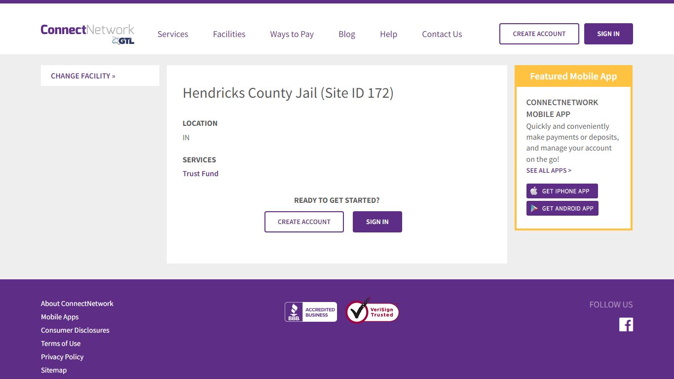 Hendricks County Jail | ConnectNetwork